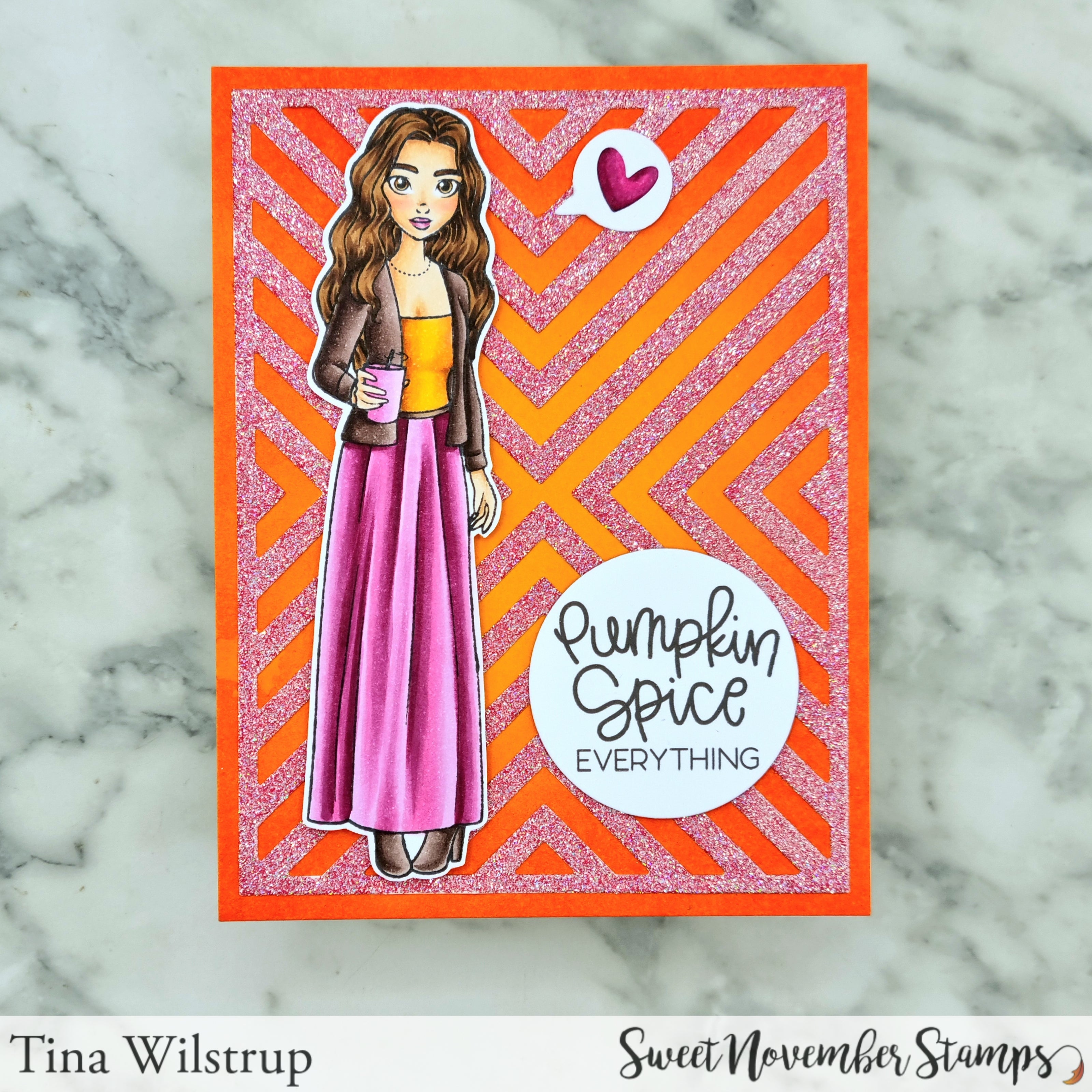 Clear Stamp Set - SN Gals: The Owens Sisters