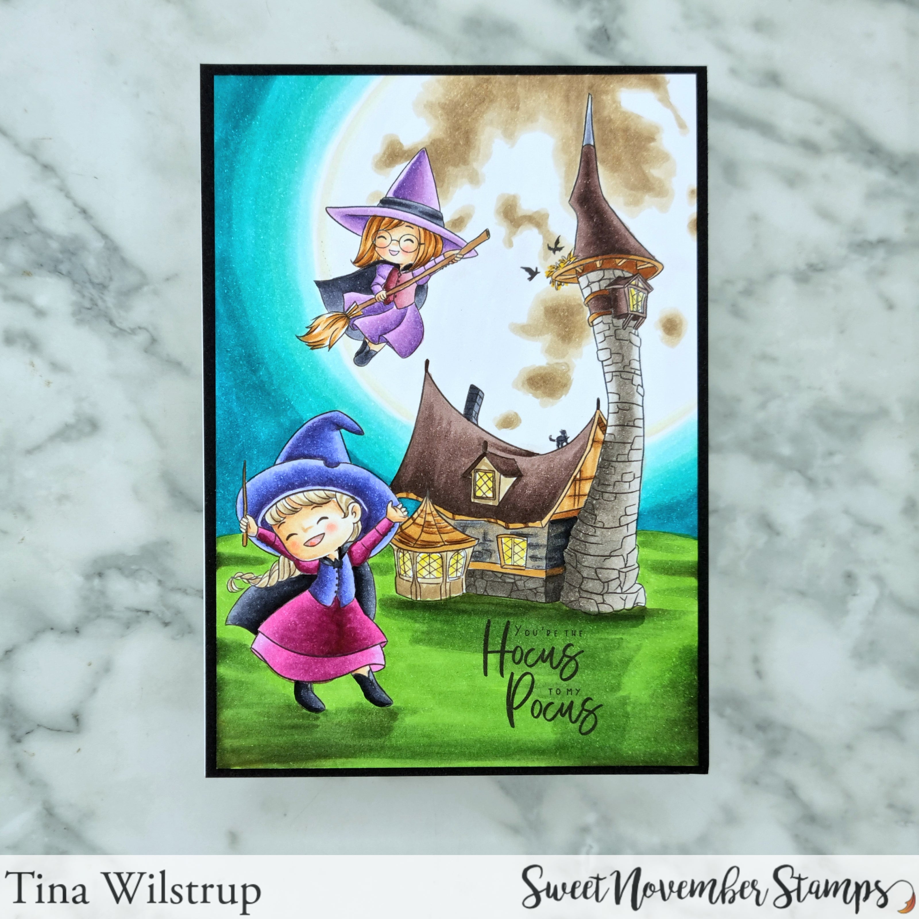 Digital Stamp - Moon Dance Witchwee: Sabrina