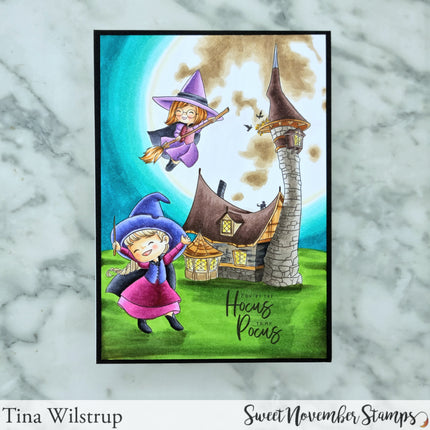 Digital Stamp - Moon Dance Witchwee: Tabitha