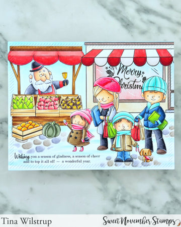 Digital Stamp - Season of Giving: Father and Son