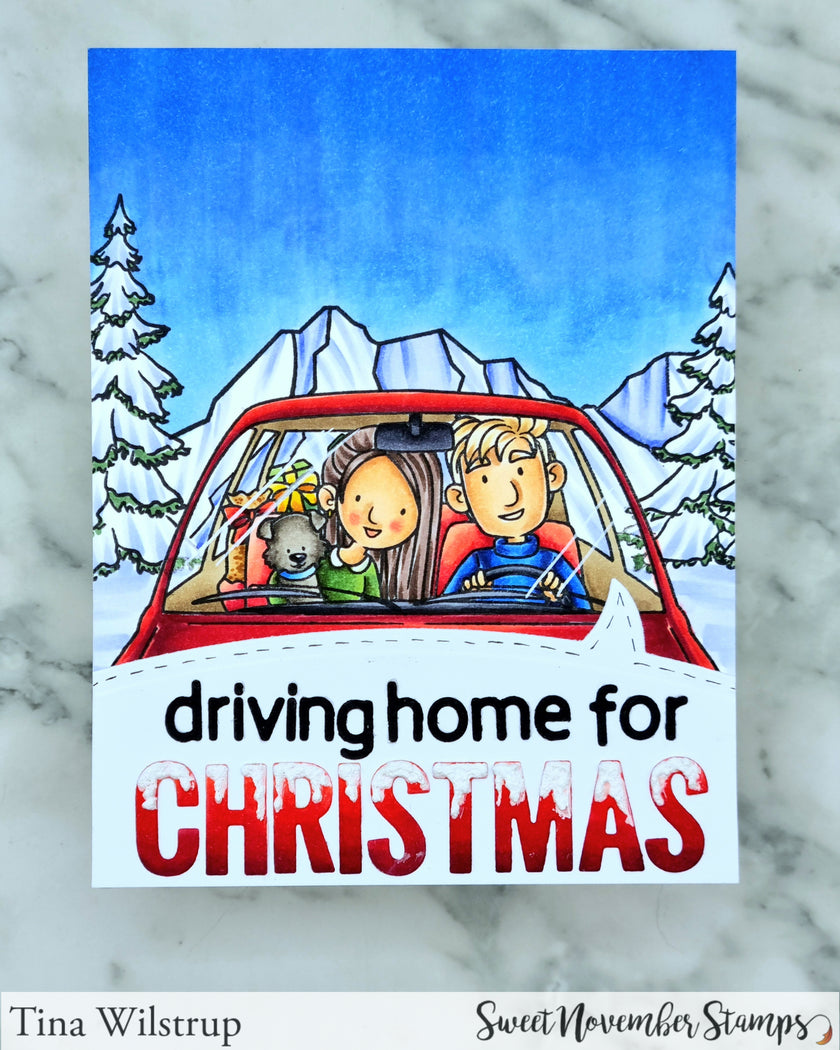 Clear Stamp Set - Holiday Travels