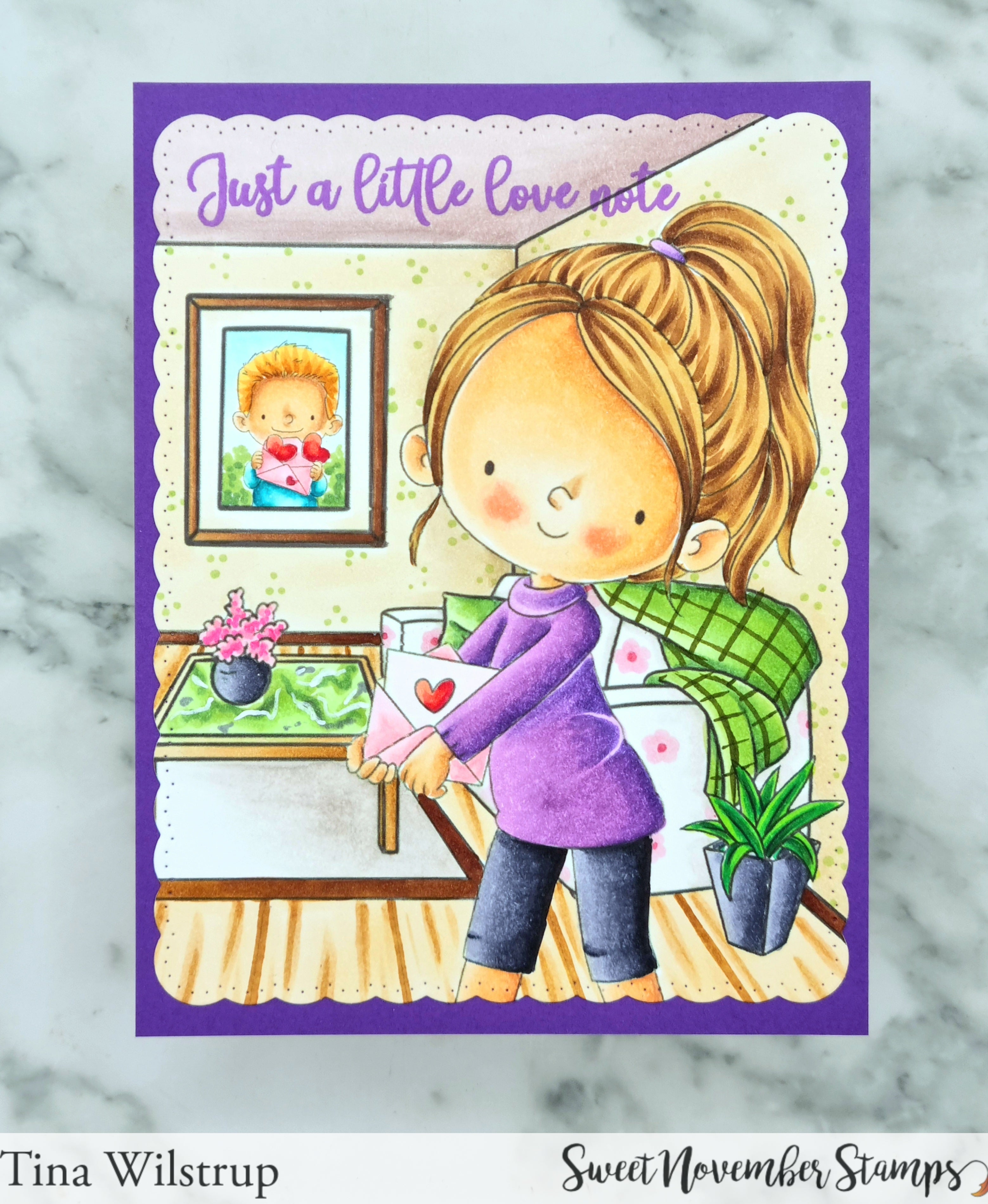 Digital Stamp - Love Letters: Maddie