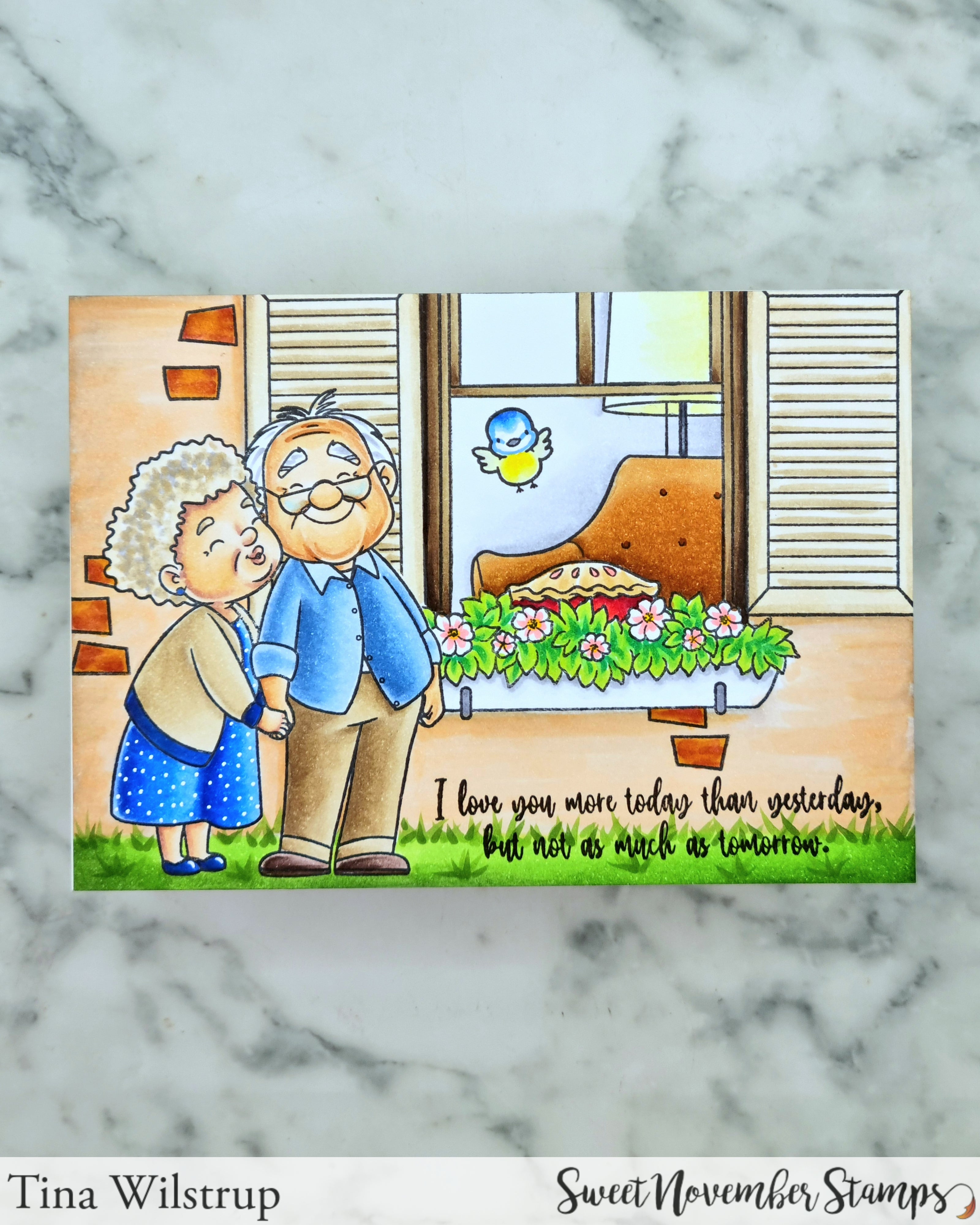 Clear Stamp Set - Spring Windows