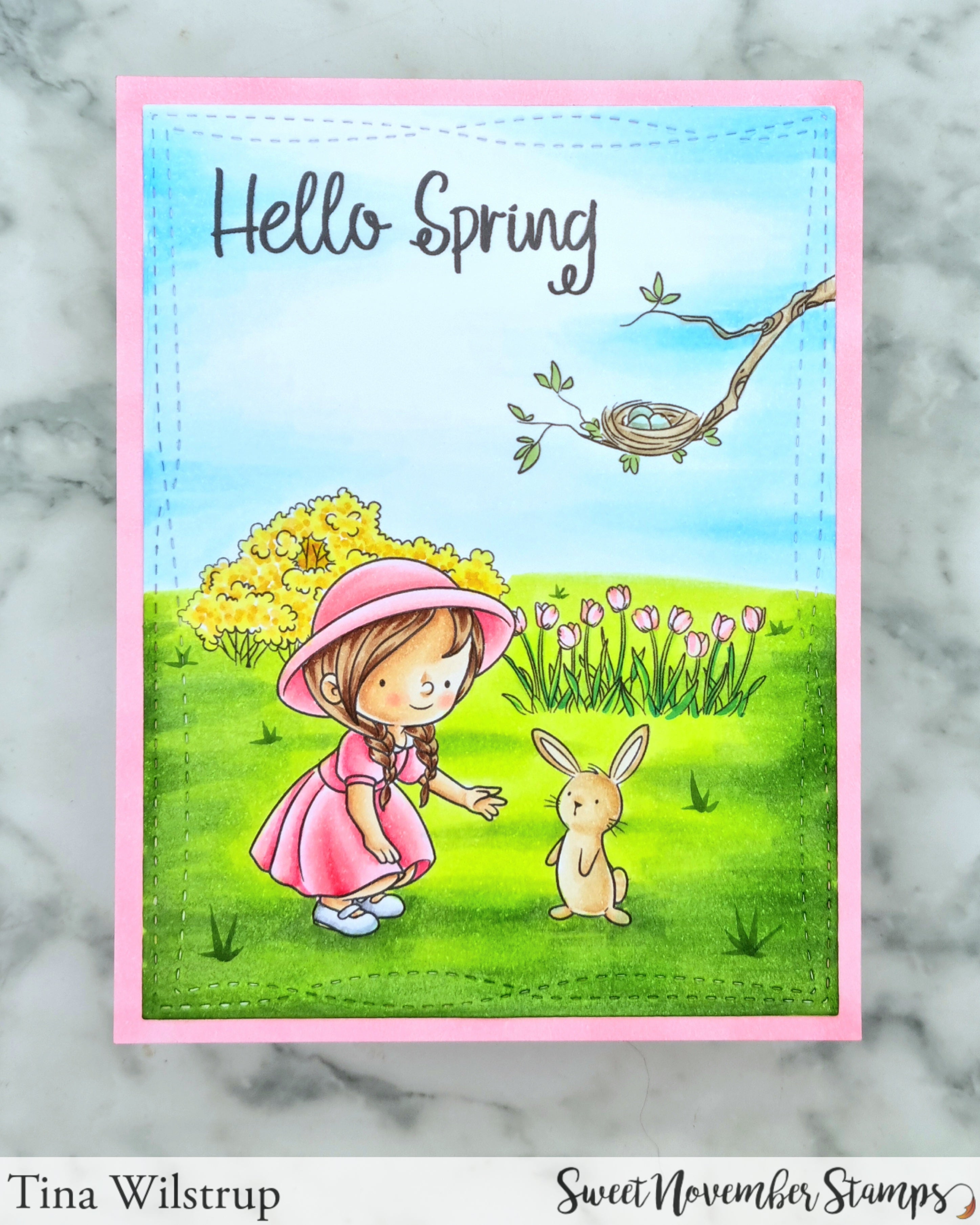 Clear Stamp Set - Egg Hunt