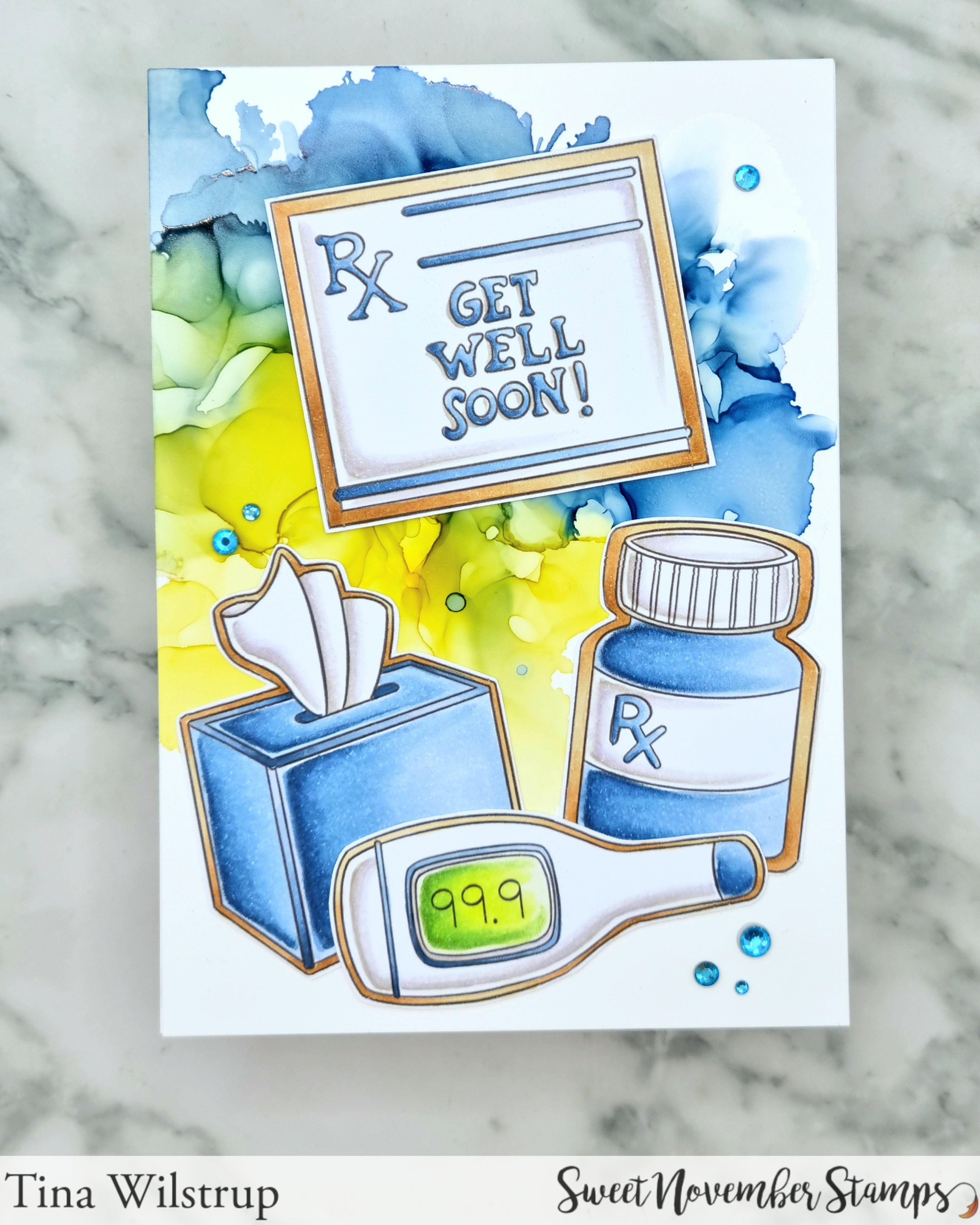Digital Stamp - Get Well Cookies: Set 2