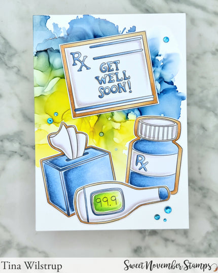Digital Stamp - Get Well Cookies: Set 2
