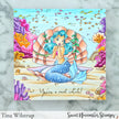 Clear Stamp Set - Mermaid Throne