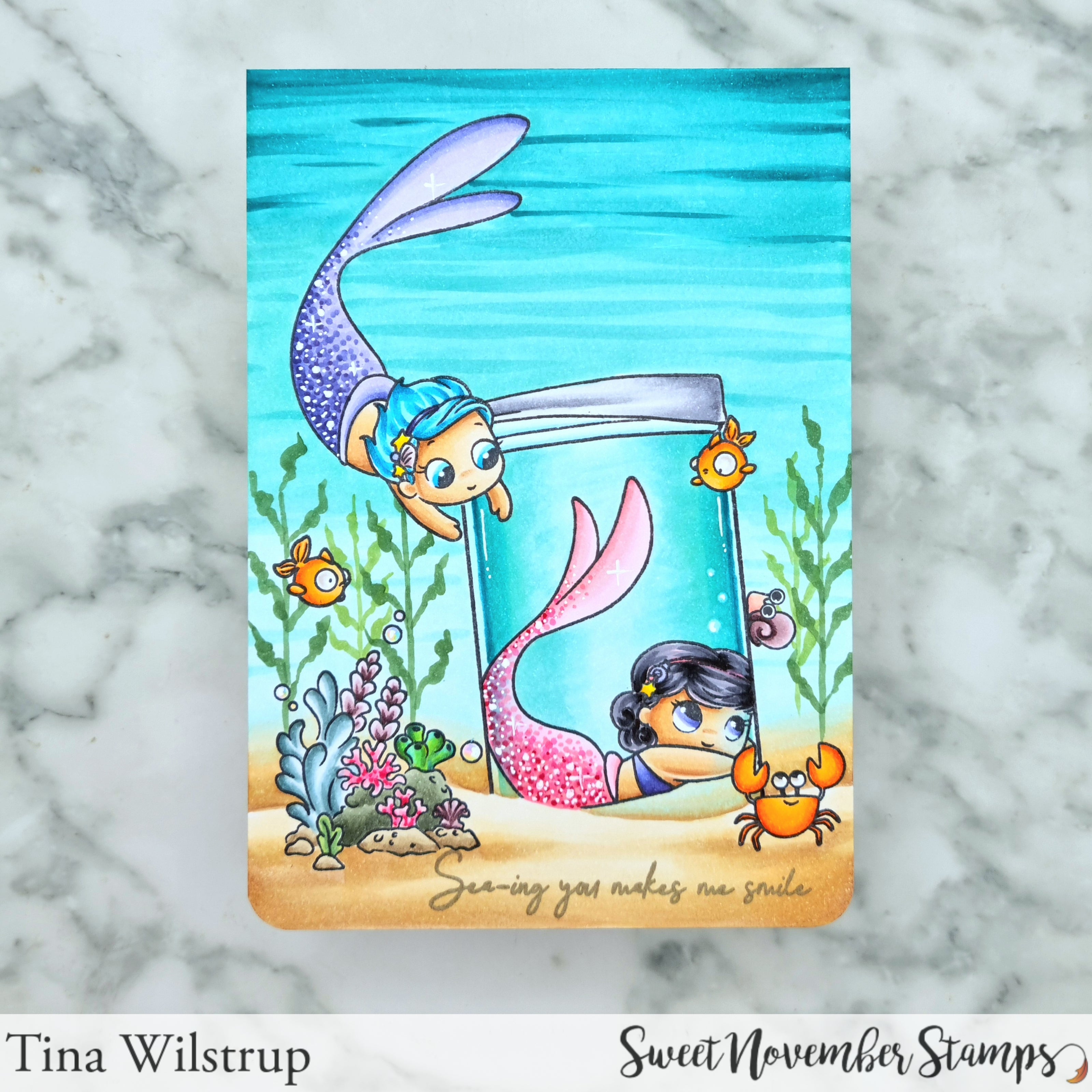 Clear Stamp Set - Sea Babies
