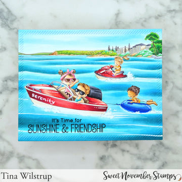 Digital Stamp - Summer On The Go: Tubing