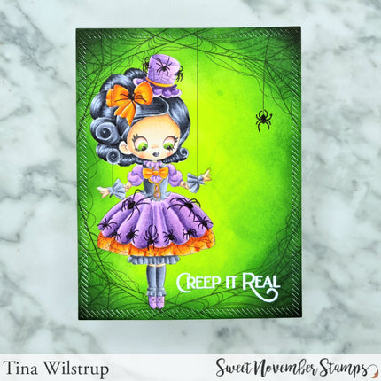 Digital Stamp - Creepy Doll: Webby Wendy