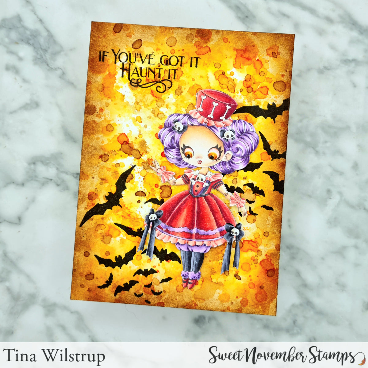 Digital Stamp - Creepy Doll: Kelly