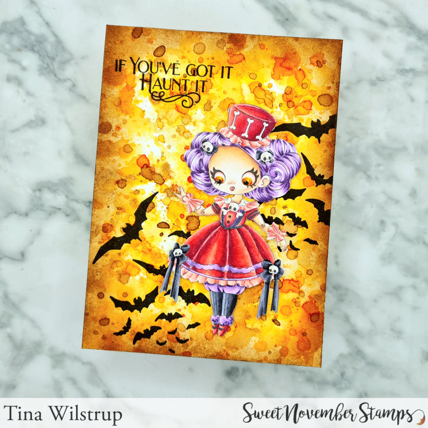 Digital Stamp - Creepy Doll: Kelly