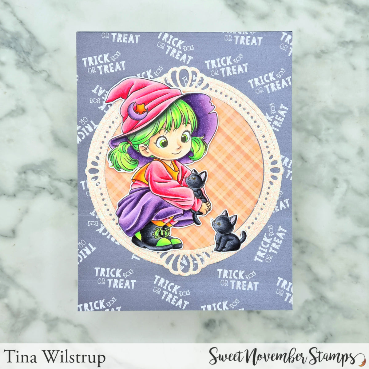 Clear Stamp Set - Witchy Enid
