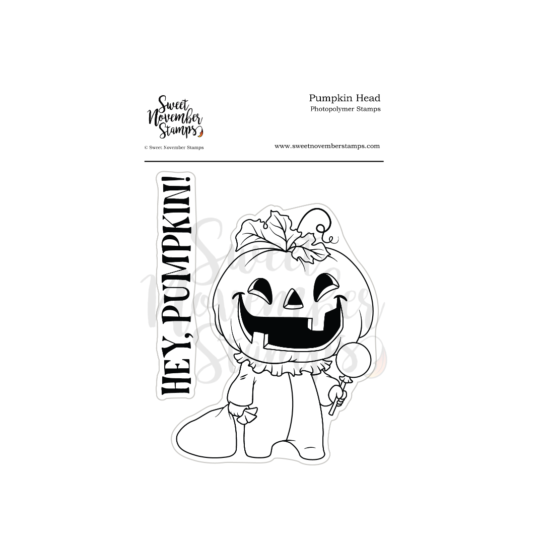 Clear Stamp Set - Pumpkin Head