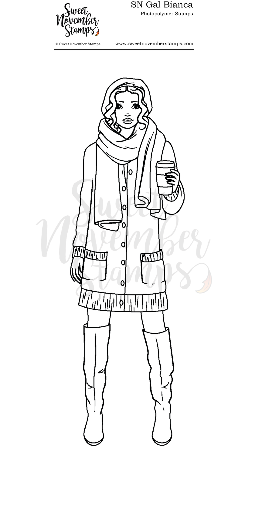 Clear Stamp Set - SN Gal Bianca