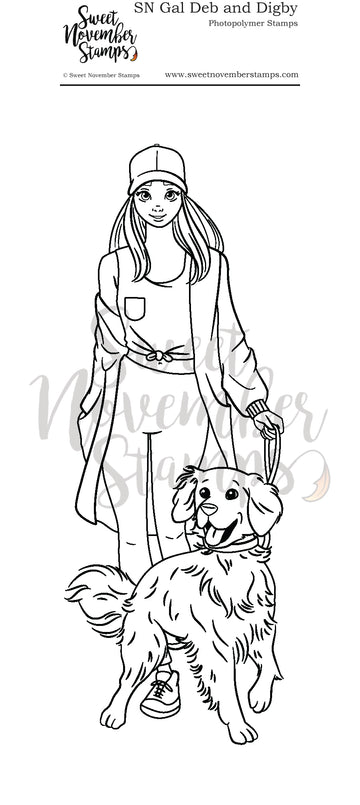 Clear Stamp Set - SN Gal Deb and Digby