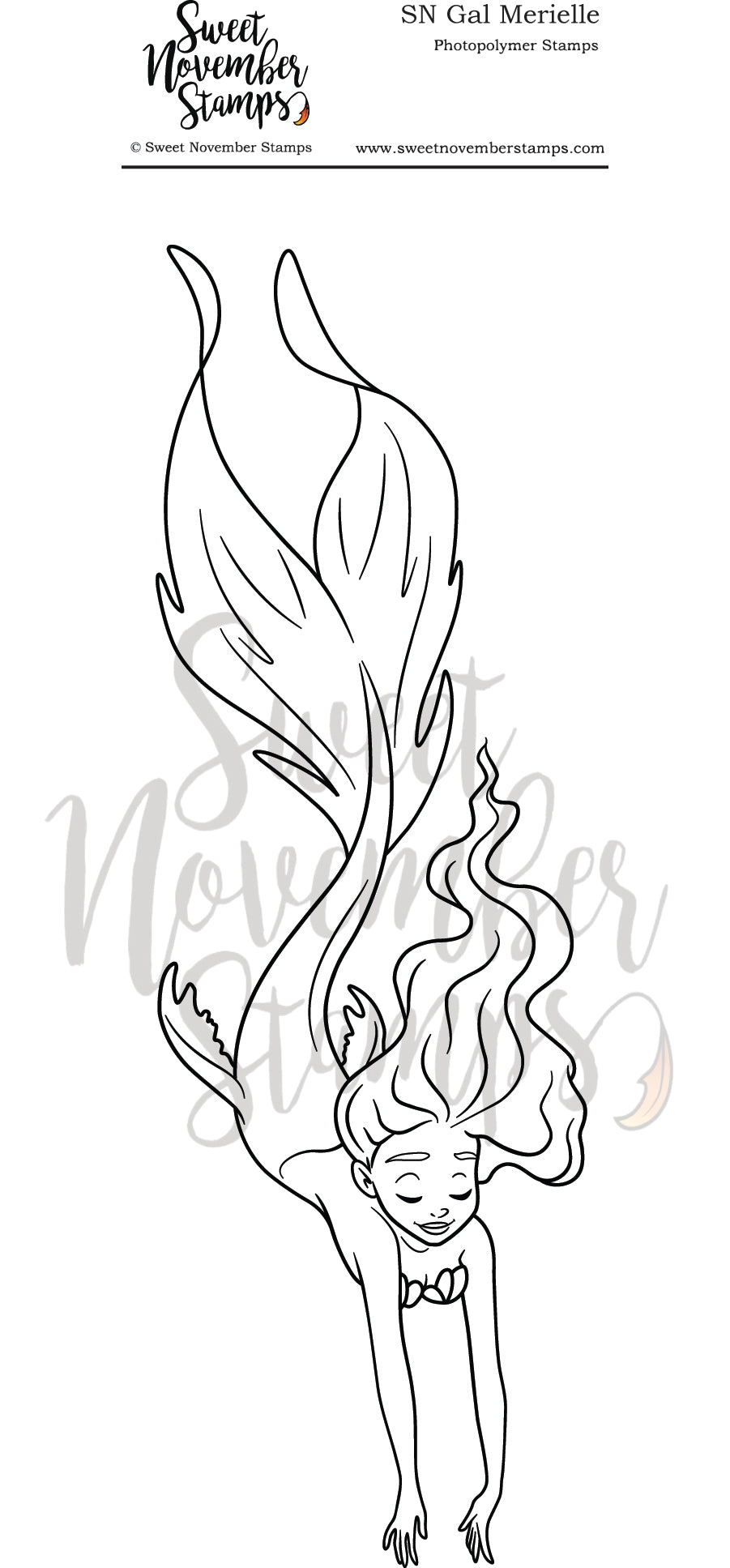 Clear Stamp Set - SN Gal Merielle