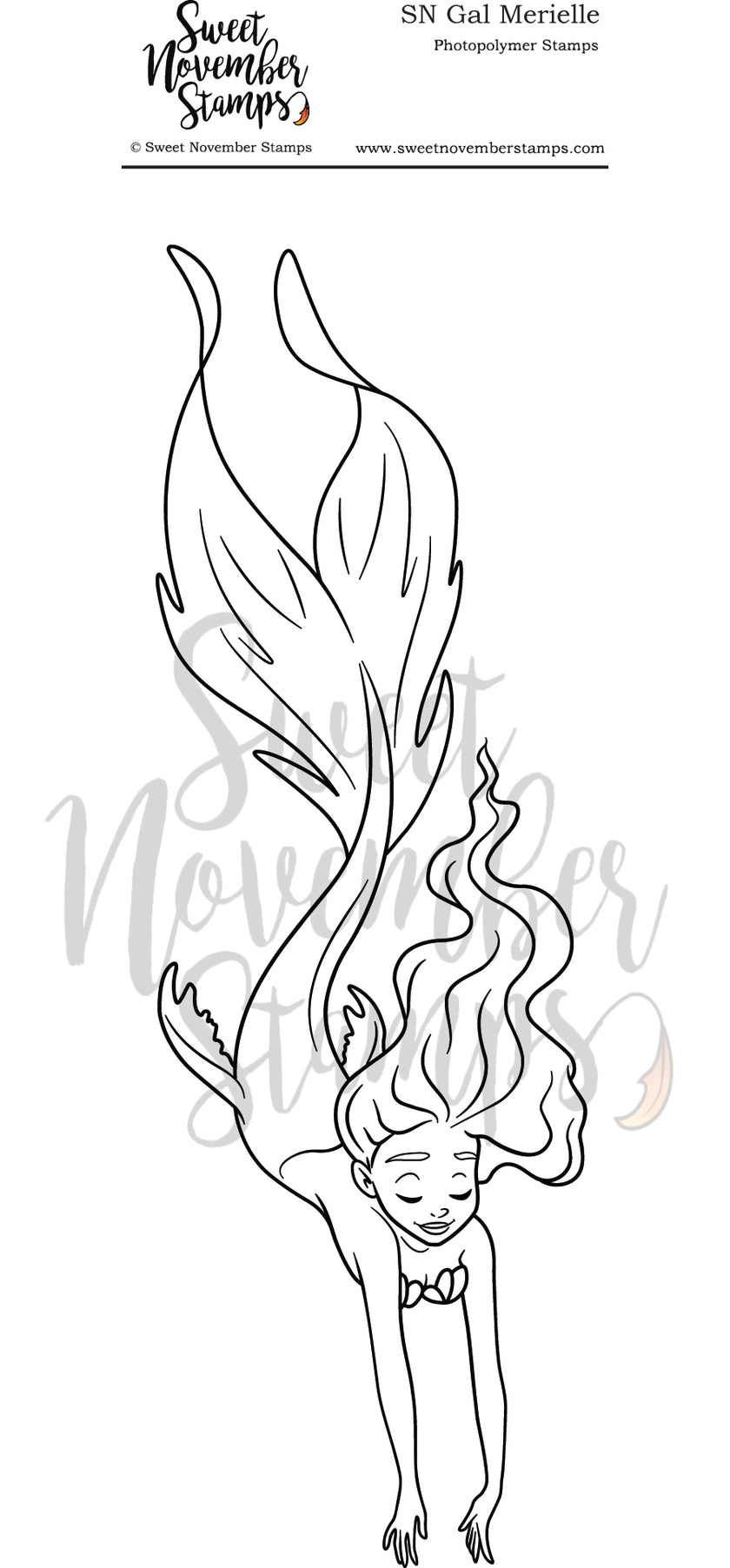 Clear Stamp Set - SN Gal Merielle