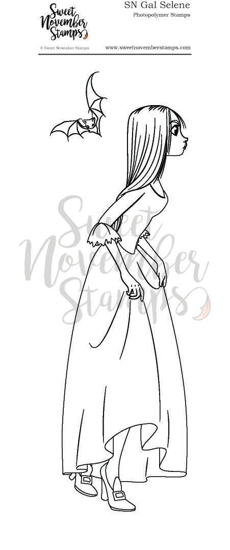Clear Stamp Set - SN Gal Selene