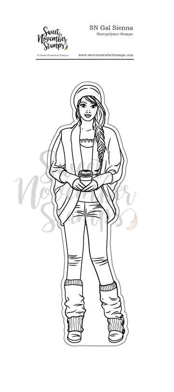 Clear Stamp Set - SN Gal Sienna