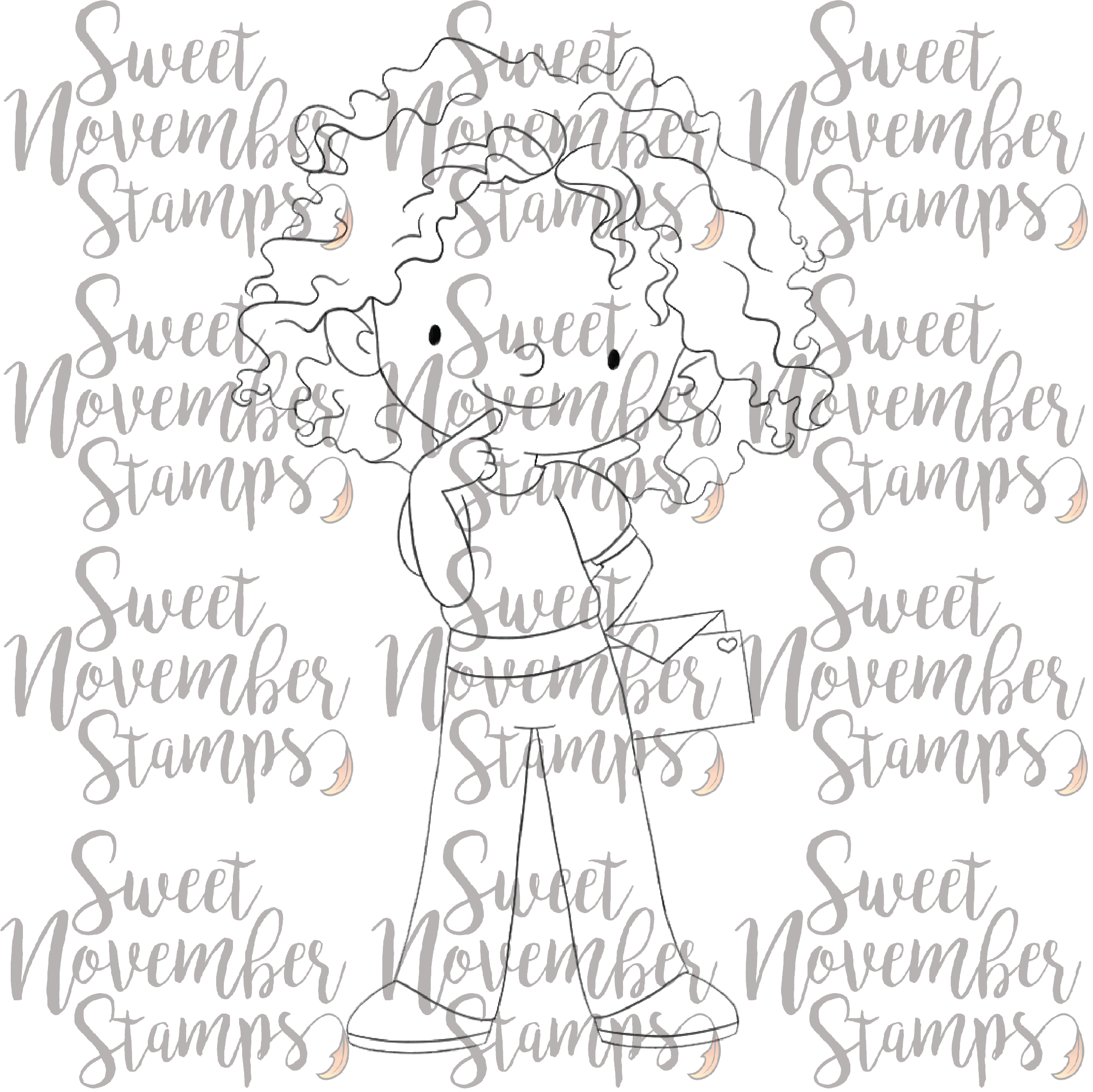 Digital Stamp - Love Letters: Ayla