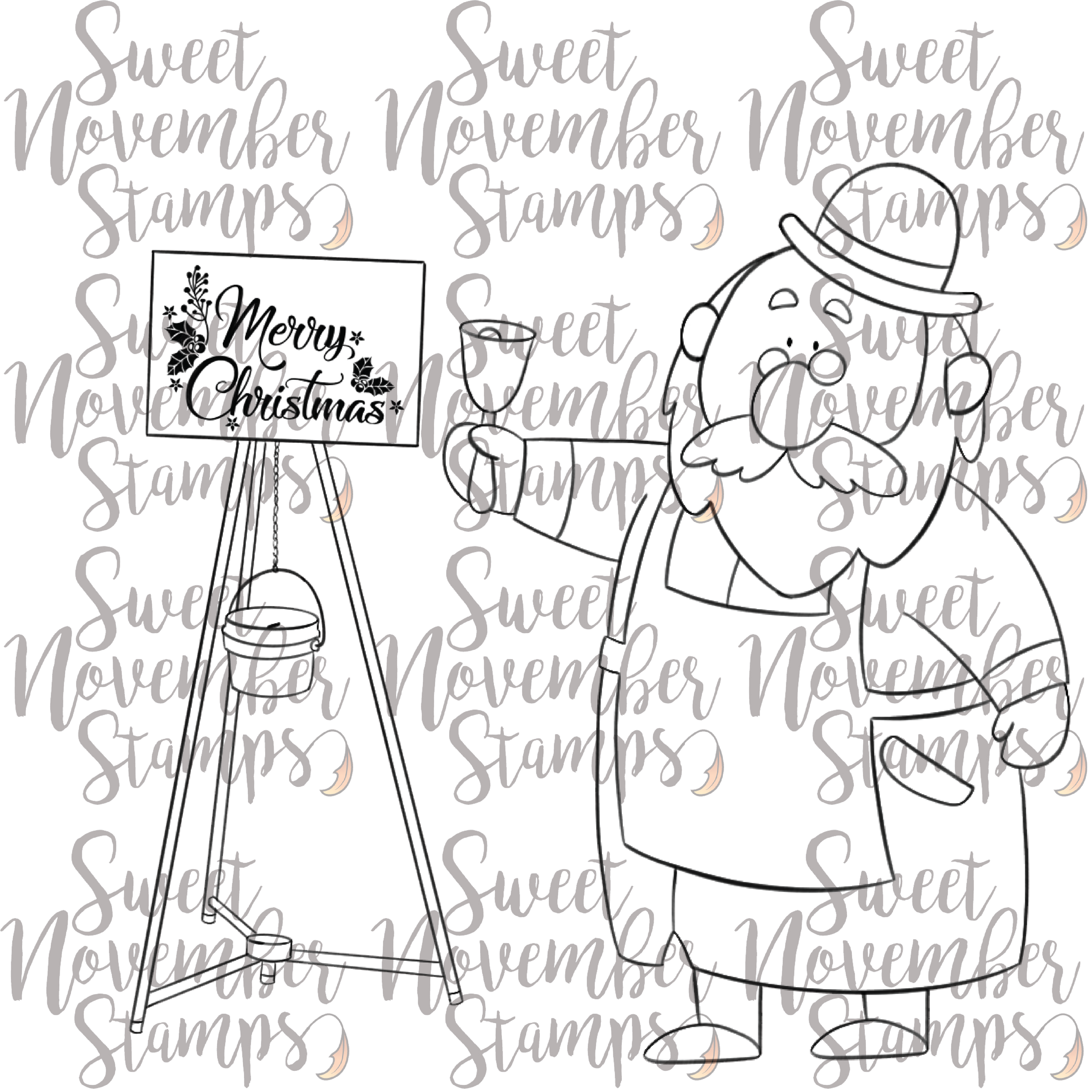 Digital Stamp - Season of Giving: Bell Ringer