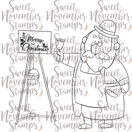 Digital Stamp - Season of Giving: Bell Ringer