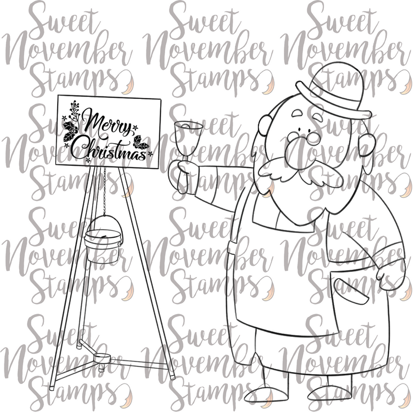 Digital Stamp - Season of Giving: Bell Ringer