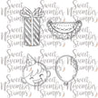 Digital Stamp - Birthday Cookies: Set #2