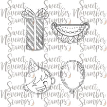 Load image into Gallery viewer, Digital Stamp - Birthday Cookies: Set #2
