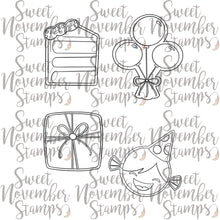 Load image into Gallery viewer, Digital Stamp - Birthday Cookies: Set #3
