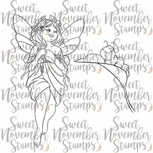 Digital Stamp - Faebruary Fairy: Blithe and Sprig