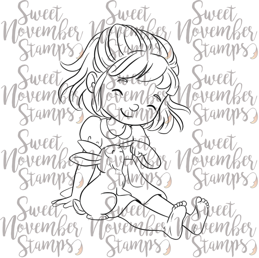 Digital Stamp - Bunny Boop!