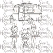 Digital Stamp - Camper Life: The Parents