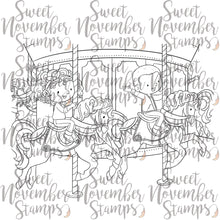 Load image into Gallery viewer, Digital Stamp - Fair Fun: Carousel
