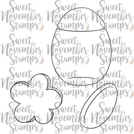 Digital Stamp - Spring Cookies: Cookie Jar Set