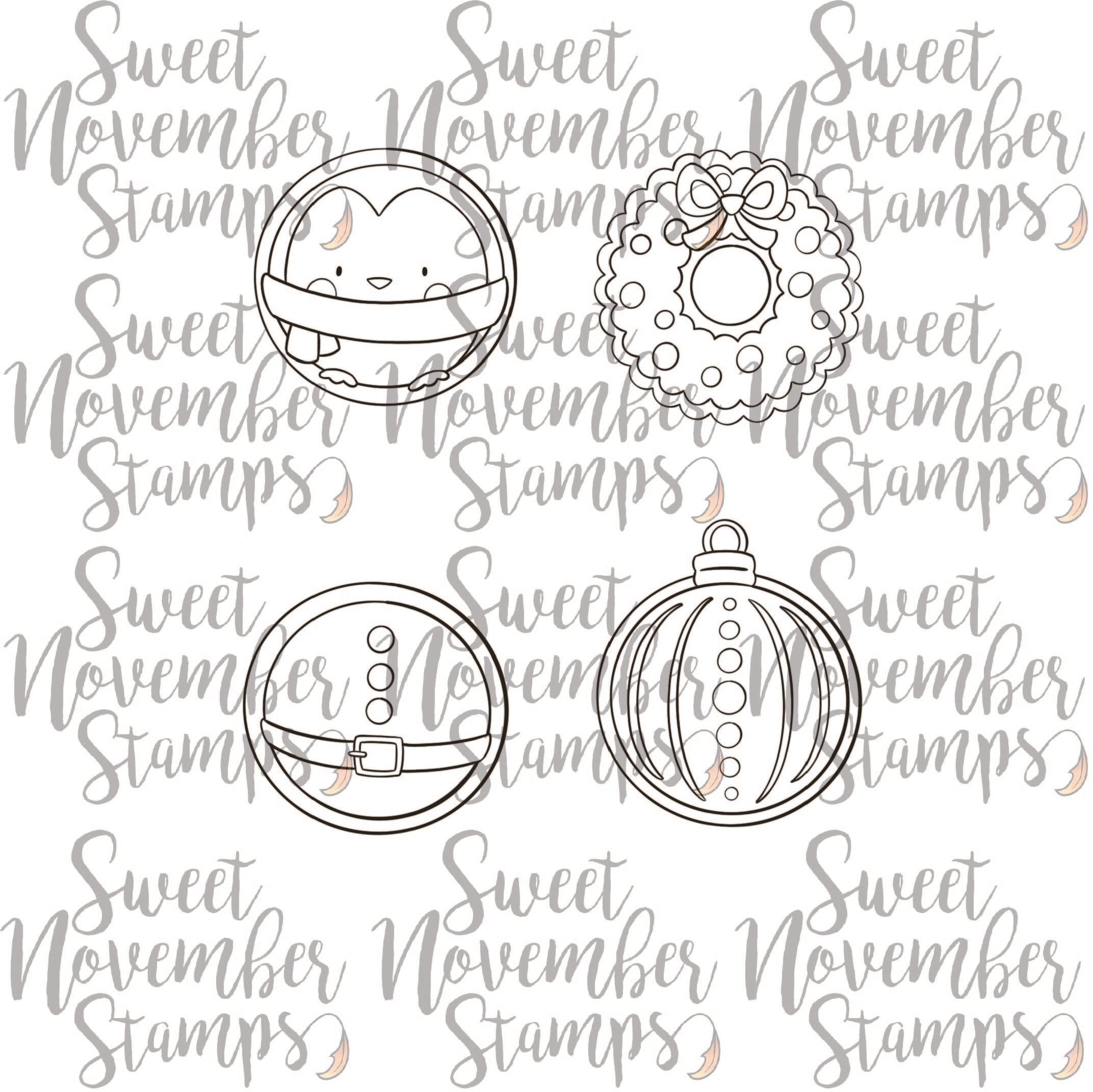 Digital Stamp - Christmas Cookies: Cookie Set 1