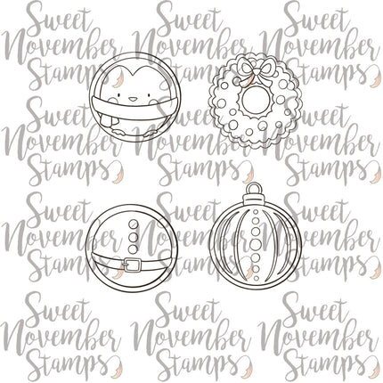 Digital Stamp - Christmas Cookies: Cookie Set 1