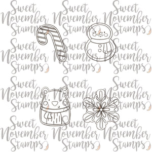 Digital Stamp - Christmas Cookies: Cookie Set 2