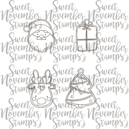 Digital Stamp - Christmas Cookies: Cookie Set 3