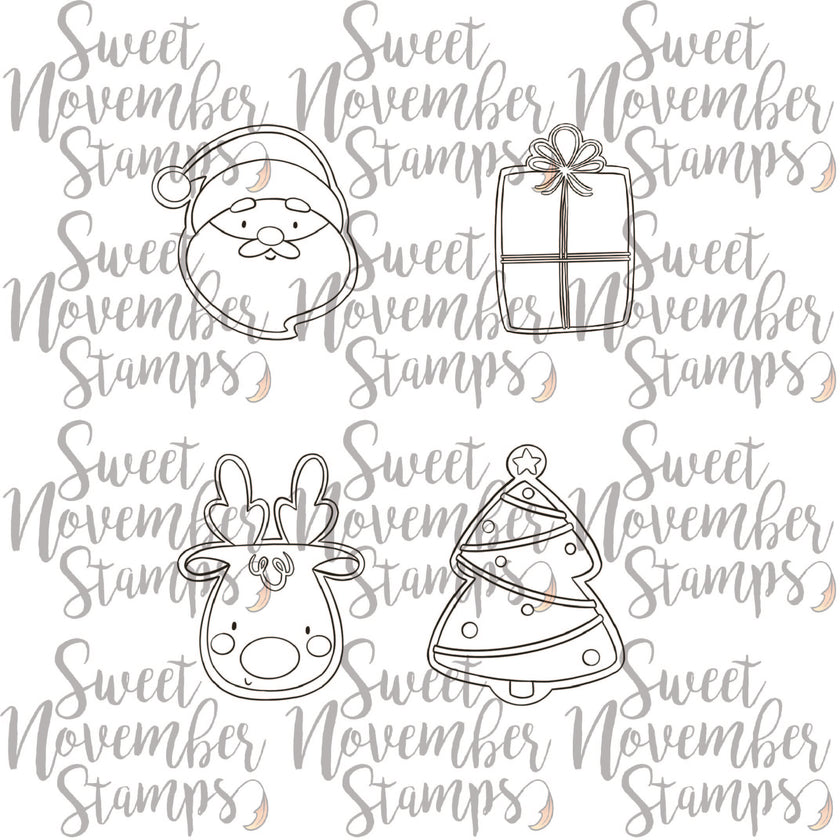 Digital Stamp - Christmas Cookies: Cookie Set 3