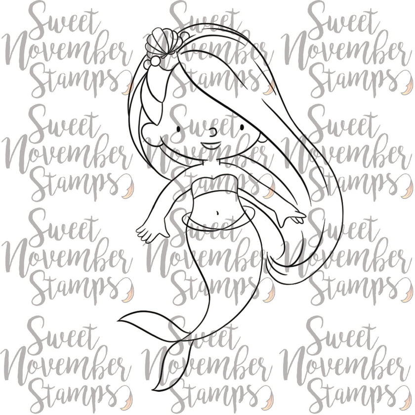 Digital Stamp - Coralyn