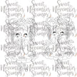 Digital Stamp - Creepy Doll: Jackie