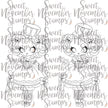 Digital Stamp - Creepy Doll: Kelly
