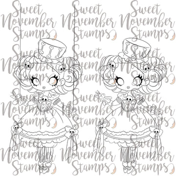 Digital Stamp - Creepy Doll: Skelly Kelly