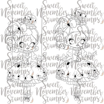 Digital Stamp - Creepy Doll: Webby Wendy