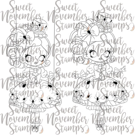 Digital Stamp - Creepy Doll: Webby Wendy