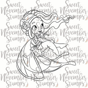 Digital Stamp - Faebruary Fairy: Delilah