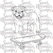 Load image into Gallery viewer, Digital Stamp - Dog Park 4: Dozer the English Bulldog
