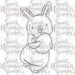 Digital Stamp - Easter Bunny